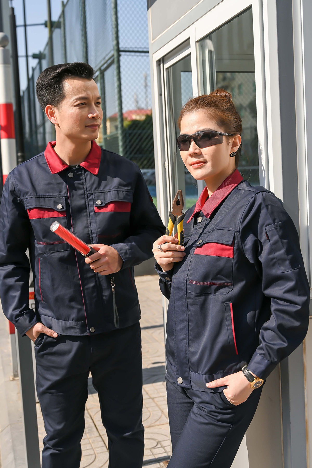 Đồng phục bảo hộ lao động cao cấp do KCT Việt Nam sản xuất