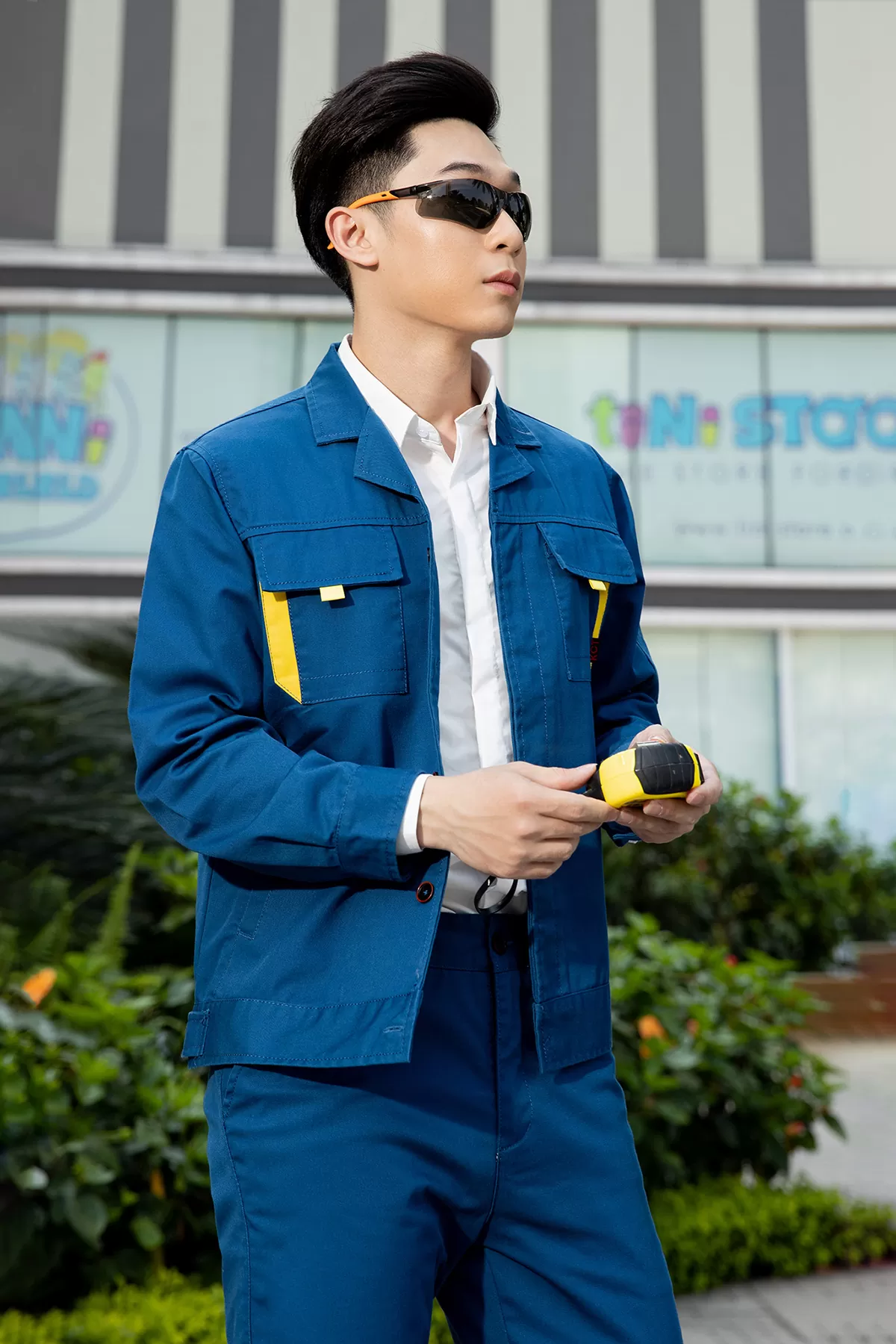 LUKASPRO-420DC 高级长袖工作服套装