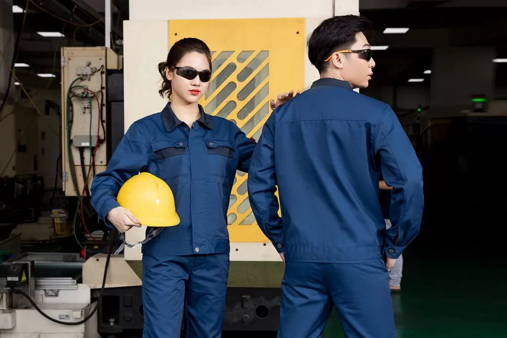 Bộ quần áo bảo hộ dài tay Keon-843DK – KCT Việt Nam