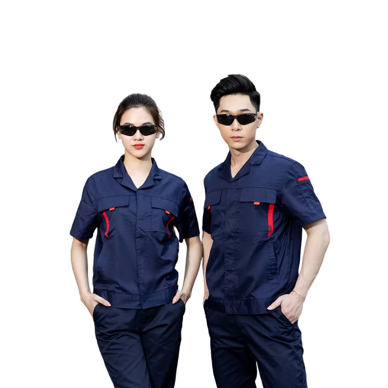 Quần áo bảo hộ lao động cao cấp Hera 318NC Quần áo bảo hộ lao động cao cấp Hera 318NC